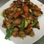 Best Jumbo Shrimp & Scallop w. Garlic Sauce
【鱼香干贝虾】 in Orange Beach, AL